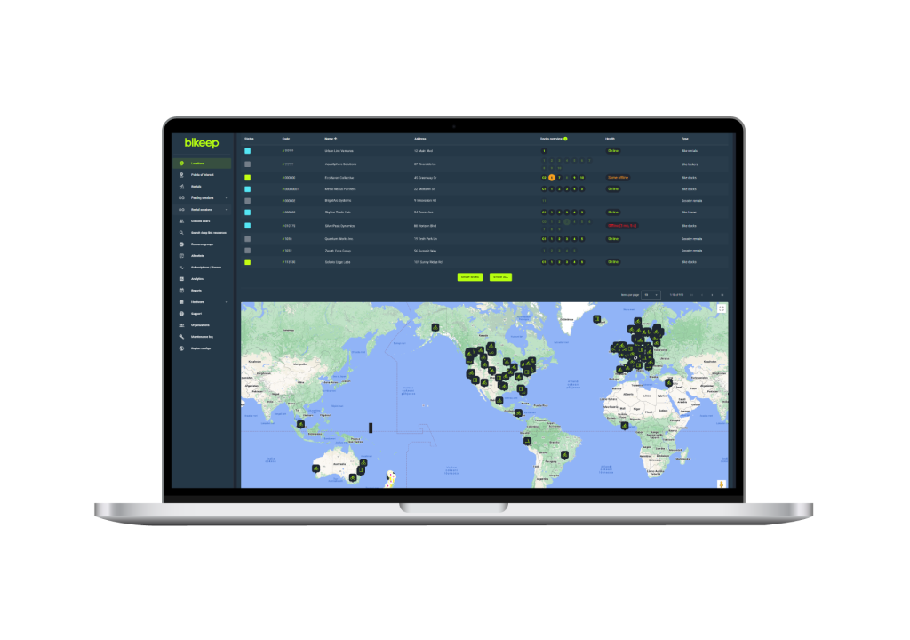 Bikeep Console