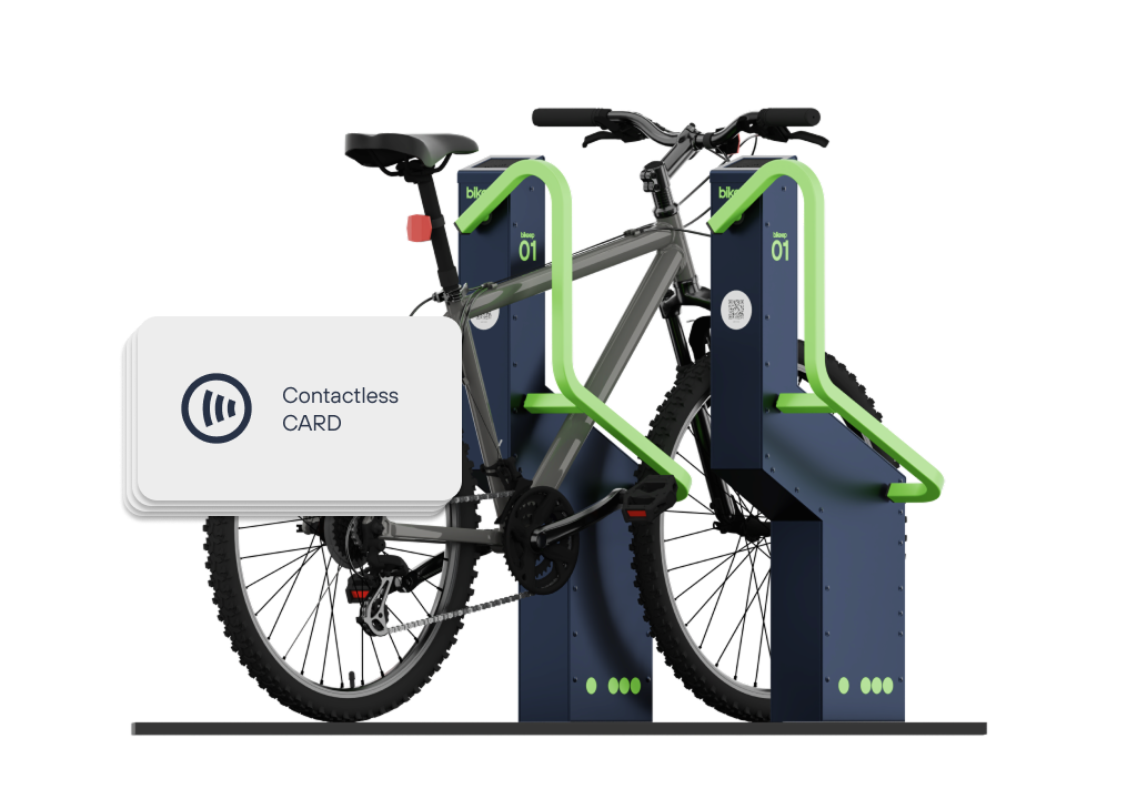 Bikeep LITE - Smart Bike Parking Station - RFID card based
